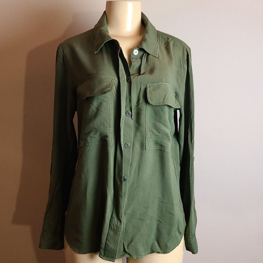 California Gypsy Green Shirt Size S
